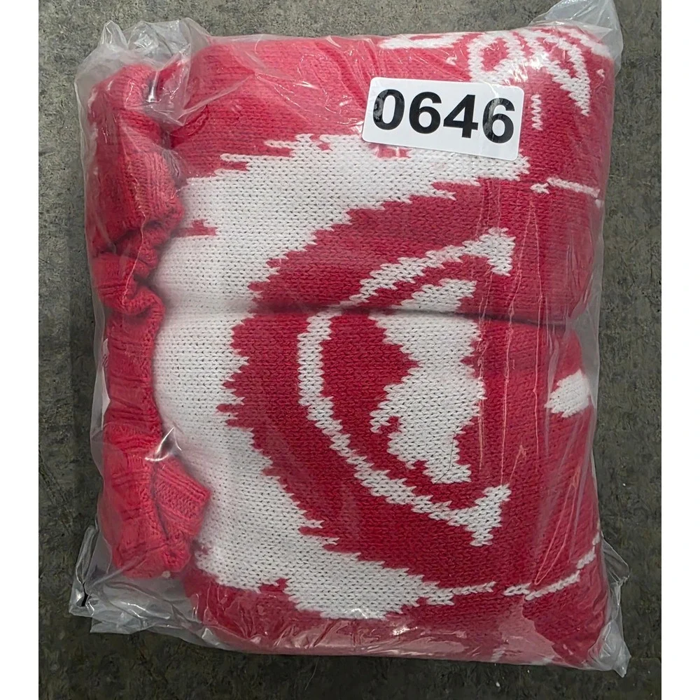 Holiday Time Men's Red Christmas‎ Ugly Silly Sweater Size Large